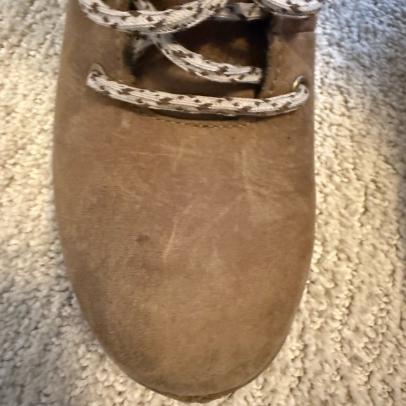 Merrell Women’s Tan Lace Up Wedge Winter/Hiking Ankle Booties Size 8.5 - Picture 5 of 16